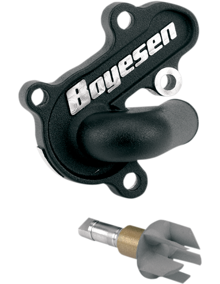 Kit de tapa y hélice de bomba de agua Supercooler Boyesen color negro WPK-20B