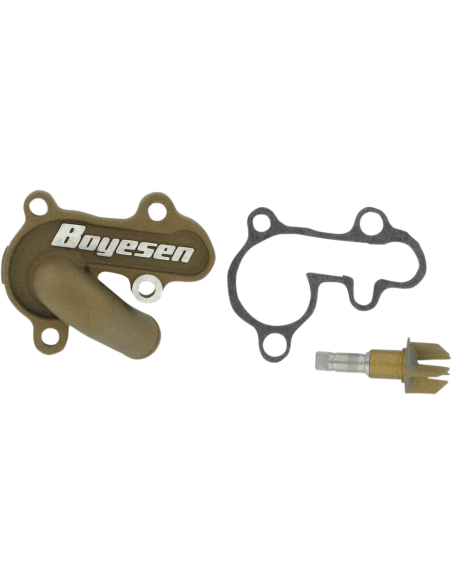 Kit de tapa i hèlix de bomba d'aigua Supercooler Boyesen alumini magnesi WPK-20M