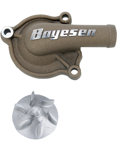 WATER PUMP COVER & IMPELLER KIT SUPERCOOLER ALUMINUM MAGNESIUM BOYESEN WPK06AM