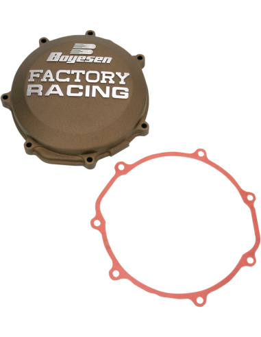 CLUTCH COVER FACTORY RACING  ALUMINUM REPLACEMENT MAGNESIUM BOYESEN CC38CM