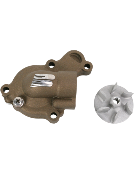 WATER PUMP COVER & IMPELLER KIT SUPERCOOLER ALUMINUM MAGNESIUM BOYESEN WPK-38AM