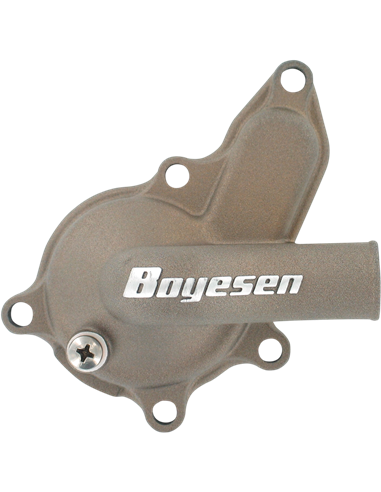 Kit de tapa y hélice de bomba de agua Supercooler Boyesen color magnesio WPK-28M