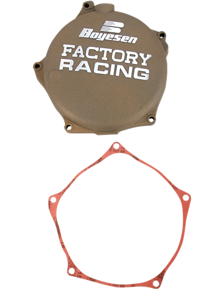 Tampa de embreagem Boyesen Factory Racing magnésio CC-17AM