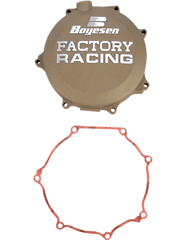 CLUTCH COVER FACTORY RACING  ALUMINUM REPLACEMENT MAGNESIUM BOYESEN CC-18M