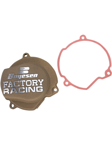 Bouchon d'allumage en aluminium Boyesen Factory Racing Powder-Coated magnesium SC-40AM