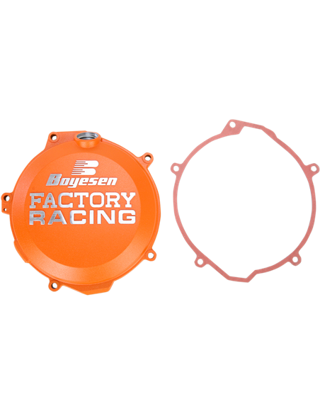 Couvercle d'embrayage FACTORY RACING  Powder-Coated orange CC-44AO