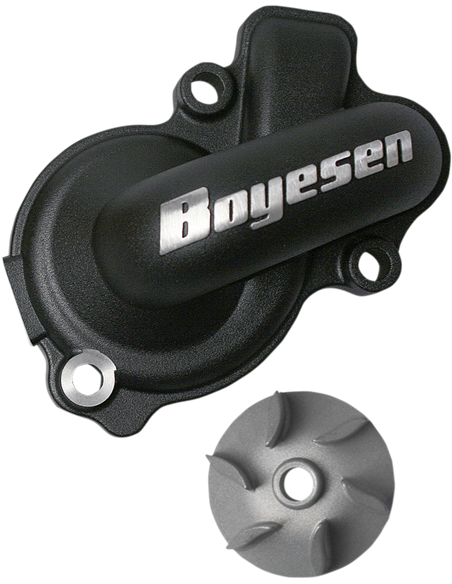 Kit de hélice e tampa da bomba de água Boyesen Blue Supercooler WPK-45B