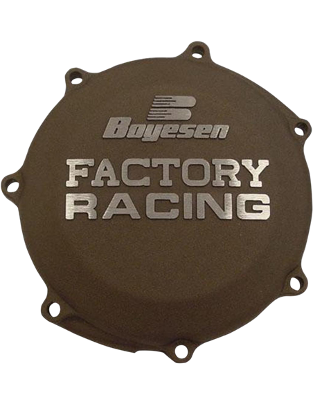 Tapa de embrague Boyesen Factory Racing color magnesio CC-37AM