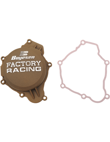 Bouchon d'allumage en aluminium Boyesen Factory Racing Powder-Coated natural SC-41CM