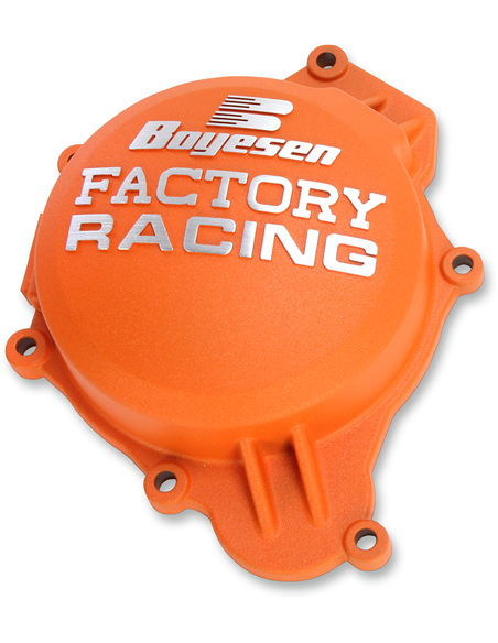 Tapa d'encesa d'alumini Boyesen Factory Racing Powder-Coated taronja SC41CO