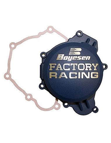 IGNITION COVER FACTORY RACING  ALUMINUM REPLACEMENT BLUE BOYESEN SC41CL