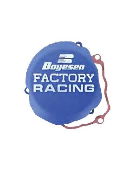 IGNITION COVER FACTORY RACING  ALUMINUM REPLACEMENT BLUE BOYESEN SC-33AL