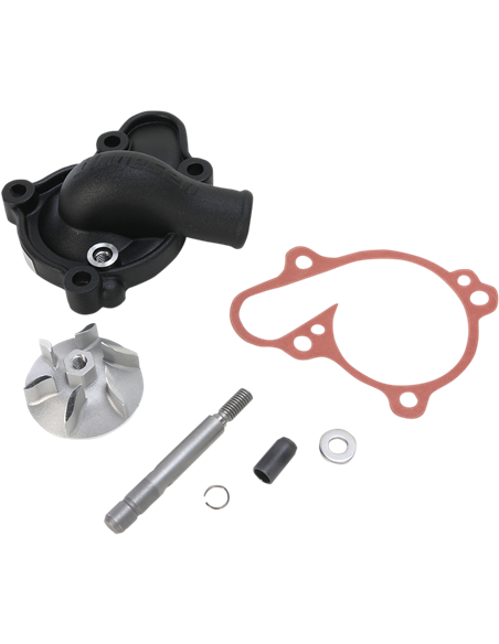 WATER PUMP COVER & IMPELLER KIT SUPERCOOLER ALUMINUM SILVER BOYESEN WPK31AB