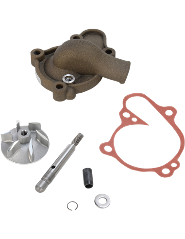 Kit de tapa i hèlix de bomba d'aigua Supercooler Boyesen alumini magnesi WPK31AM