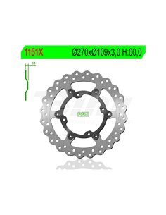 Disco de freno NG ondulado1151X Ø270 x Ø109 x 3