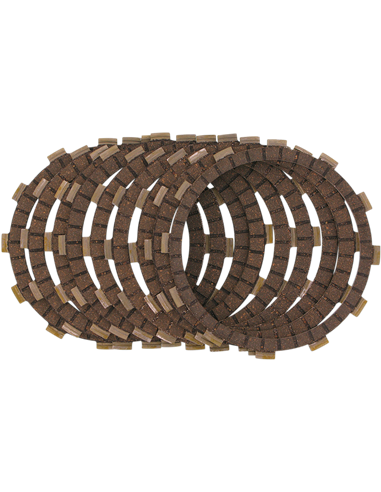 Kit de discos de embrague de fricción Plate Ck Series Cork EBC CK3447