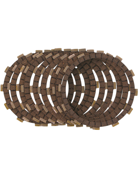 Kit de discos de embrague de fricción Plate Ck Series Cork EBC CK3447