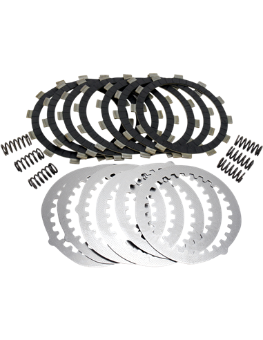 Kit de embrague completo Drcf Series Offroad/Atv Carbon Fiber EBC DRCF043