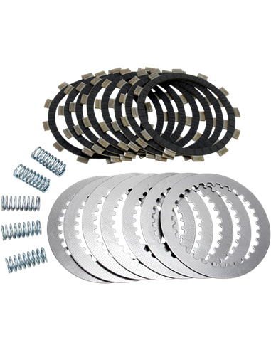 Kit d'embragatge complet Drcf Sèries Offroad / Atv Carbon Fiber EBC DRCF070