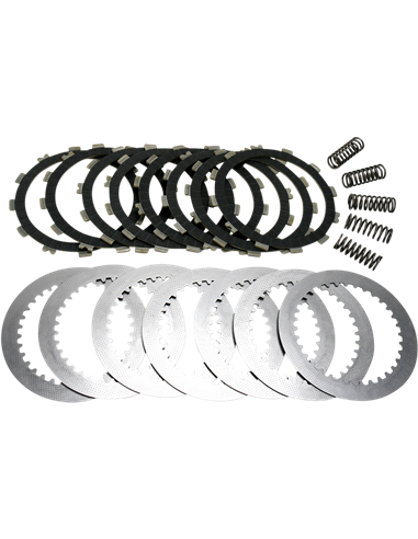 Kit de embreagem completo Série Drcf Offroad / Atv Fibra de carbono EBC DRCF123
