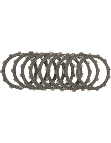 Kit de discos de embrague de fricción Plate Ck Series Cork EBC CK5638