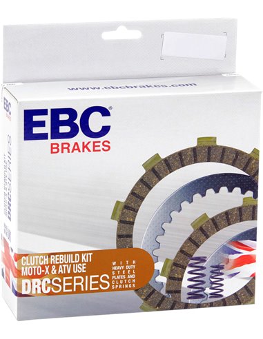 Kit de embreagem completo Série Drc Offroad / Atv Cork EBC DRC137