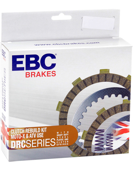 Kit de embrague completo Drc Series Offroad/Atv Cork EBC DRC137