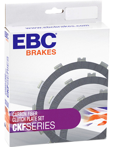 Kit de discos d'embragatge de fricció Plate Ckf Sèries Carbon Fiber EBC CKF4435