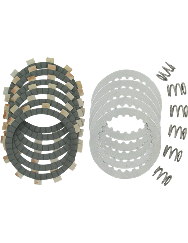 Kit de embreagem completo Drcf Series Offroad / Atv Fibra de carbono EBC DRCF241