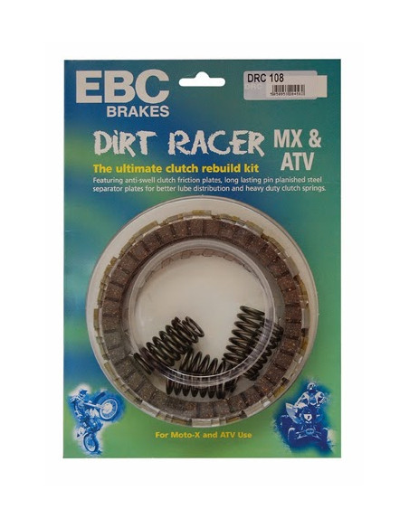 Kit de embrague completo Drc Series Offroad/Atv Cork EBC DRC017