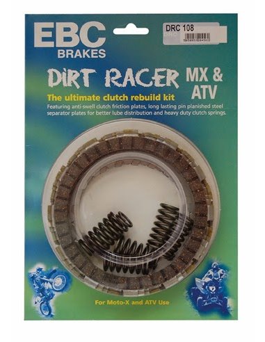 Kit de embrague completo Drc Series Offroad/Atv Cork EBC DRC024