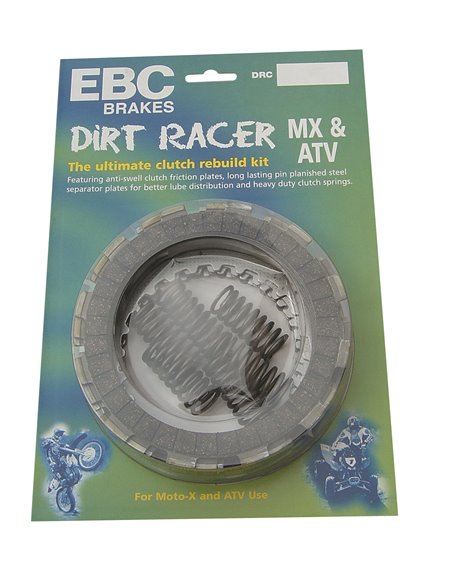 Kit Embrayage Complet Drc Series Offroad / Atv Cork EBC DRC287