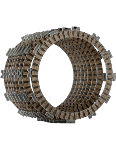 Kit de disco de embreagem de fricção com 8 discos Kawasaki HINSON FP058-8-001