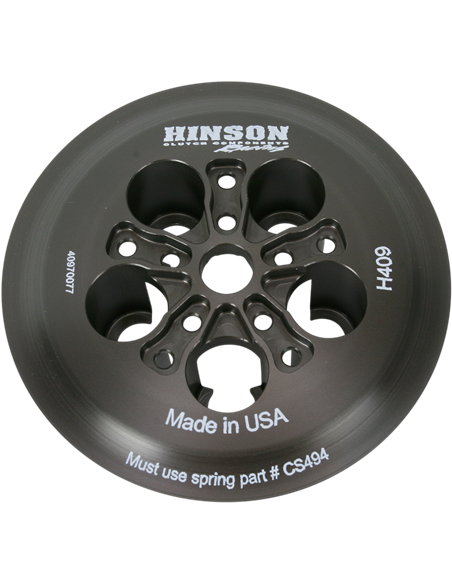 Placa de pressão Billetproof HINSON H409