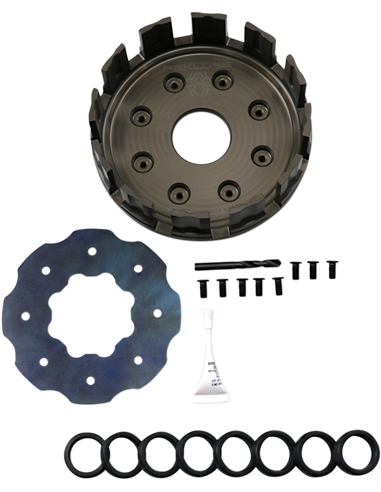 Clutch Basket Billetproof W/ Kickstarter Gear Honda HINSON H889B1704