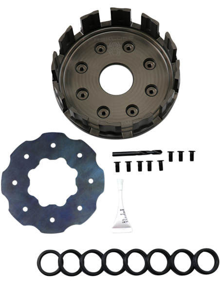Clutch Basket Billetproof W/ Kickstarter Gear Honda HINSON H889B1704