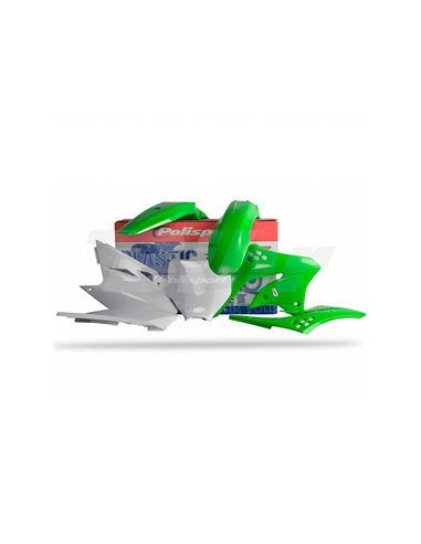 Kit de plástico Polisport Kawasaki cor original 90114