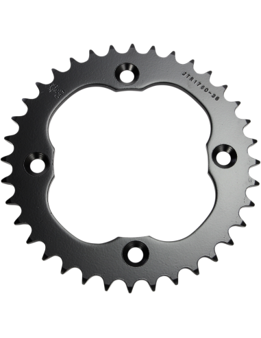 Rear sprocket JTR1760.36 36 teeth 520 PITCH NATURAL C49 HIGH CARBON STEEL