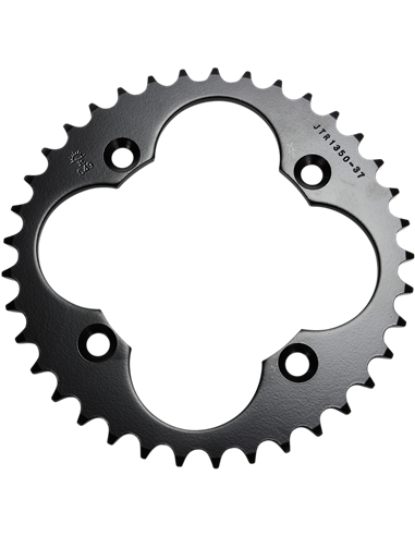 Rear sprocket JTR1350.37 37 teeth 520 PITCH NATURAL C49 HIGH CARBON STEEL