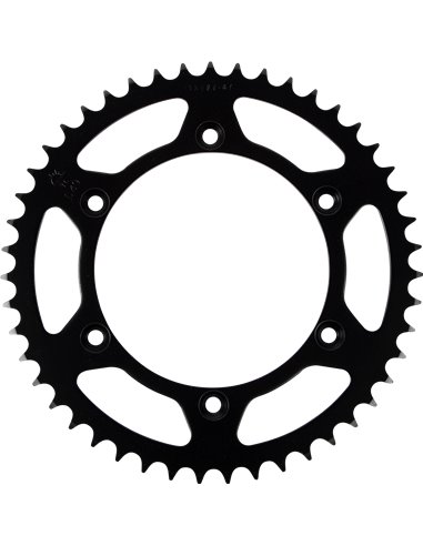 Rear sprocket JTR822.47 47 teeth 520 PITCH NATURAL C49 HIGH CARBON STEEL