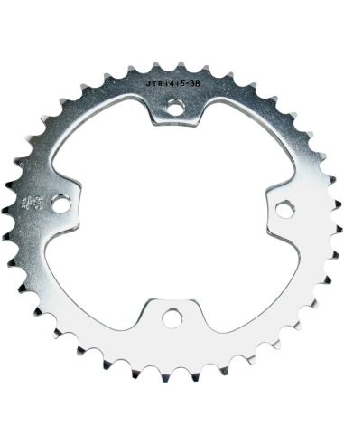 Couronne JTR1415.38 38 dents 520 PITCH NATURAL C49 HIGH CARBON STEEL