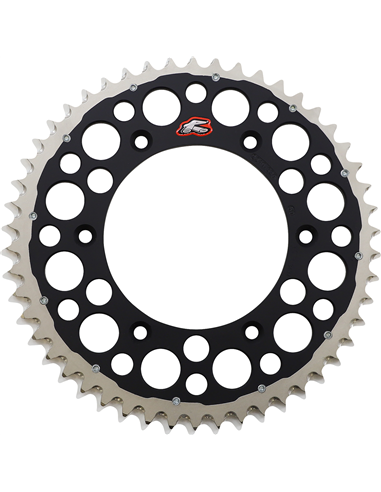 Renthal Rear sprocket R 520 50 teeth Bk Sc Twin 2240-520-50GPBK