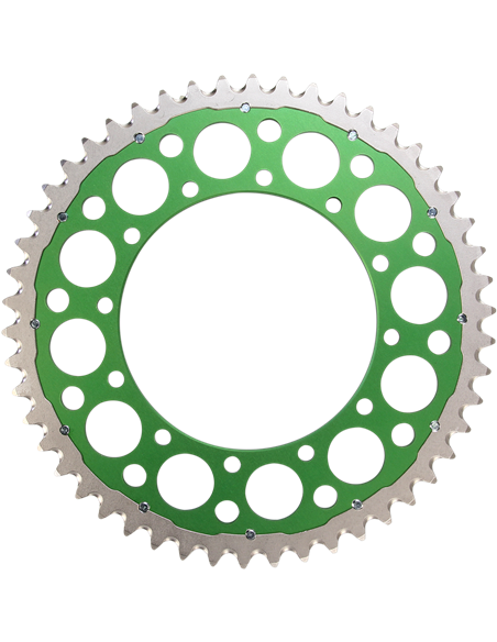 Rear sprocket Renthal R 520 50 teeth Gn Sc Twin 1120-520-50GPGN