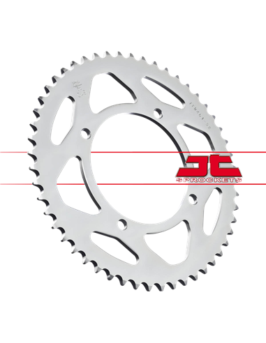 Couronne JTR461.52 52 dents 420 PITCH NATURAL C49 HIGH CARBON STEEL
