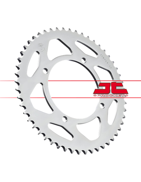 Couronne JTR461.52 52 dents 420 PITCH NATURAL C49 HIGH CARBON STEEL
