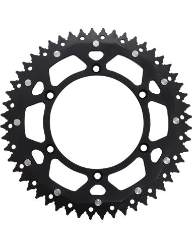 Corona de transmissió Dual MSE 52 Bk Moose Racing Hp 1210-251-52-10X