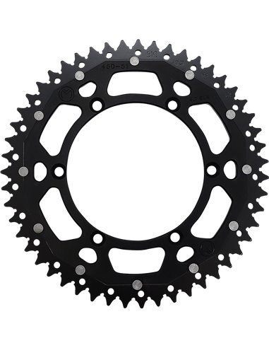 Dual Mse 51 Bk Moose Racing Hp 1210-460-51-10X Drive Gear