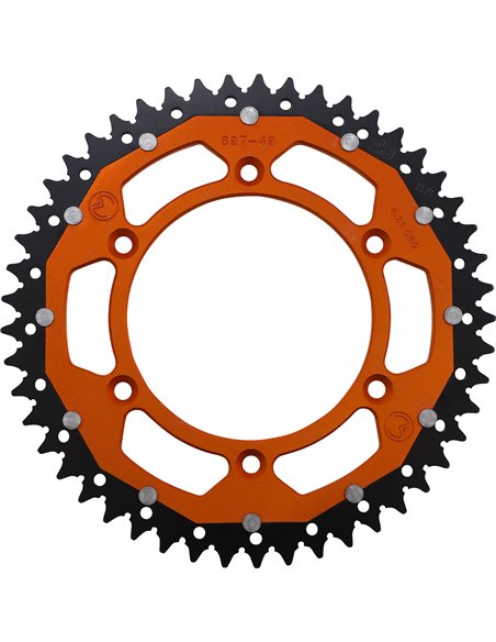 Corona de transmissió Dual MSE 49 Or Moose Racing Hp 1210-897-49-14X