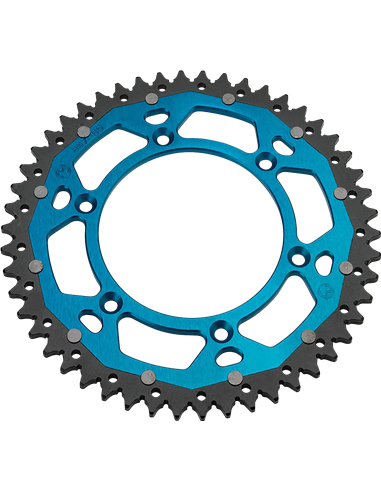 Corona de transmisión Dual Mse Ktm 52T Blue Moose Racing Hp 1210-897-52-12X