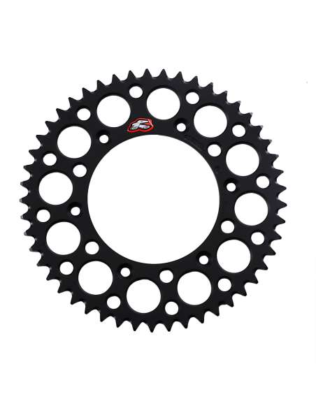 Rear sprocket Renthal R 520 49 teeth Bk Ul Sc 224U-520-49GPBK